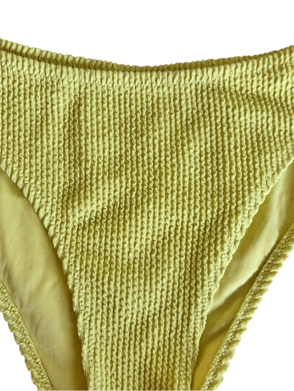 H&M Yellow Textured Bikini Bottom - Picture 2 of 4